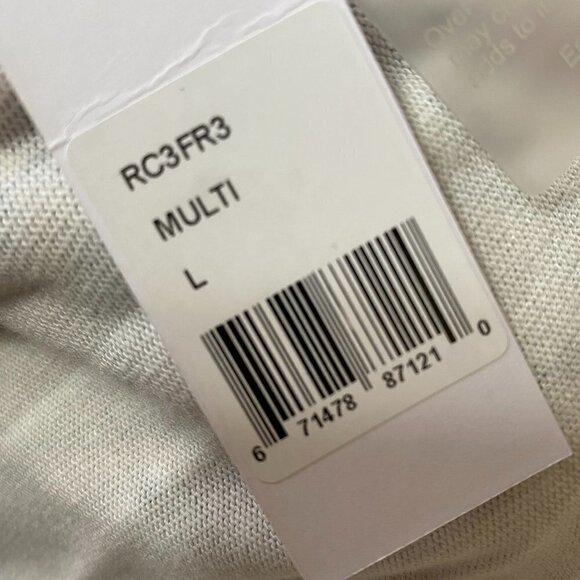 PJ Salvage Marble Print Belted Robe Sz Large Lounge Sleep PJ - Picture 10 of 11